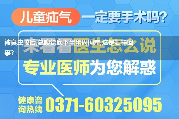 被臭虫咬后,总嗅觉底下蛋蛋周围痒,这是怎样回事?